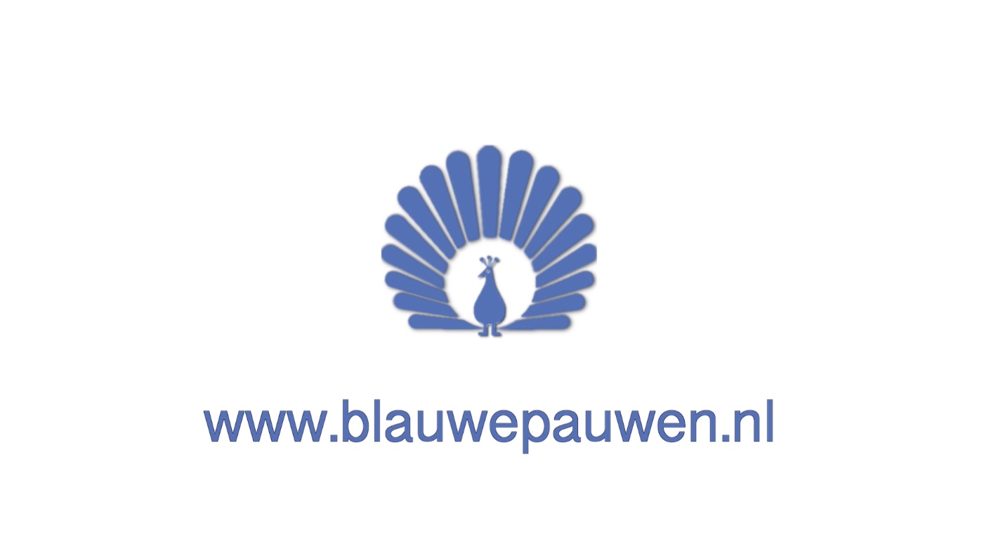 Blauwe Pauwen